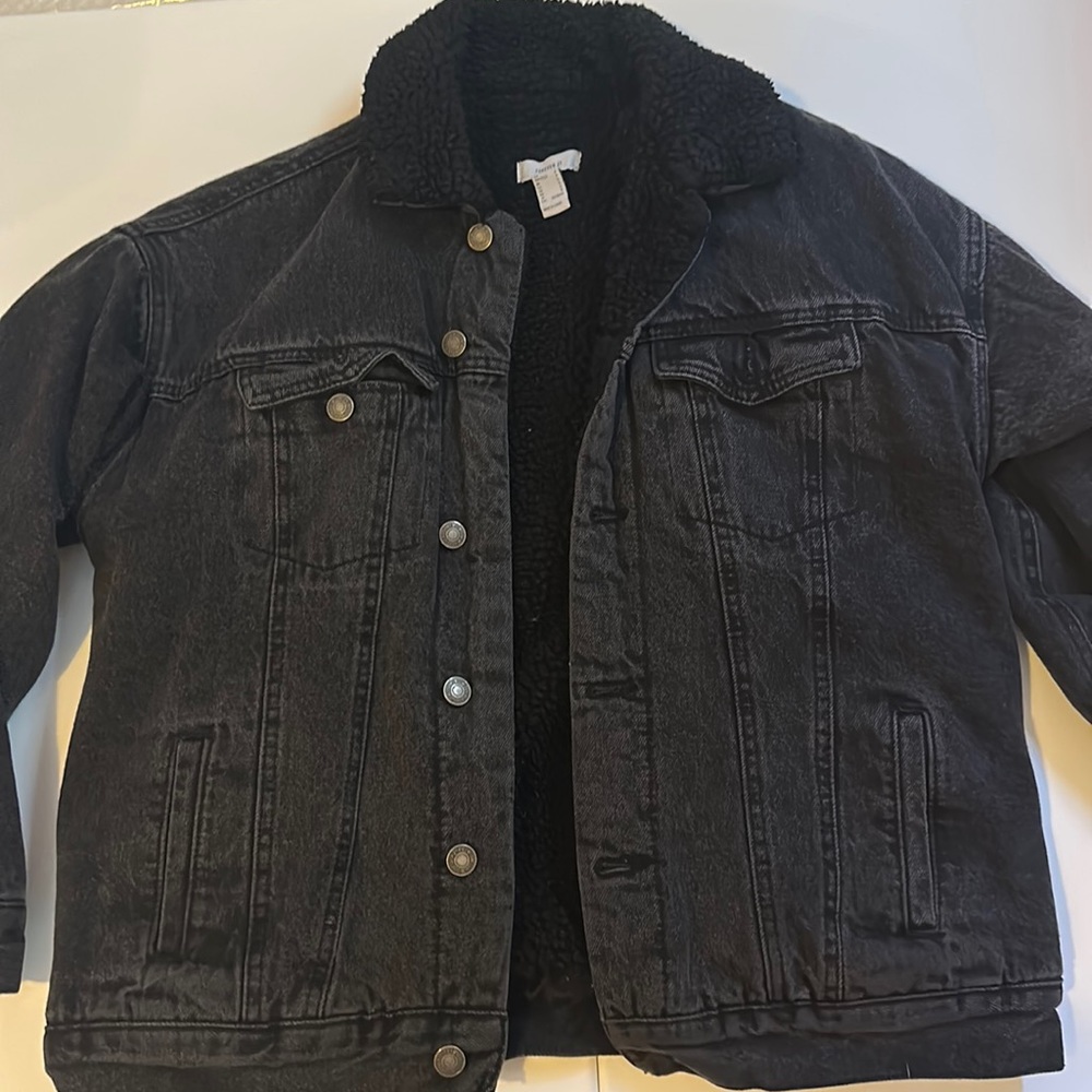 Denim dusty black Jacket